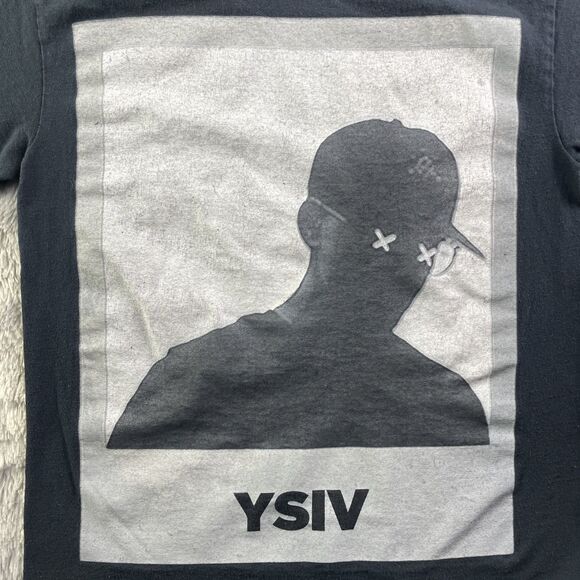Logic Shirt Mens Small Black YSIV Concert Rap Music Hip Hop Young Sinatra IV - Picture 3 of 8